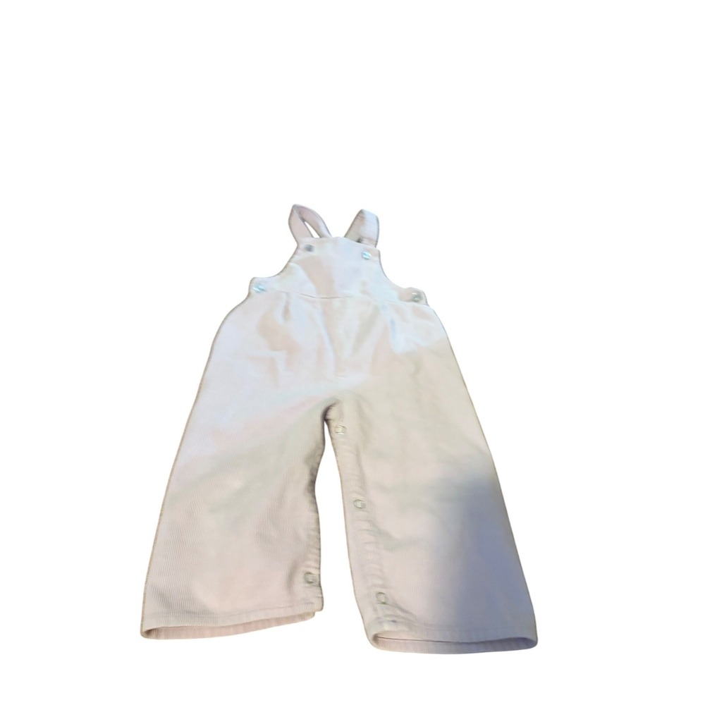 Corduroy Overalls‎ Vintage Style Lavender Snap Inseam Pastel Baby Toddler